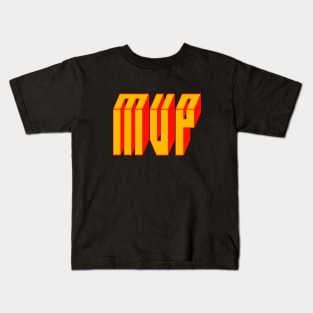 MVP - most valuable player merch, apparel Kids T-Shirt